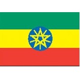 3'x5' Ethiopia U.N. Nylon Outdoor Flag - Style B