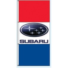 Single Faced Free Flying Drape Flags (Subaru®)
