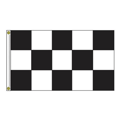 Free Flying Checker Drape Flag (3' x 5')