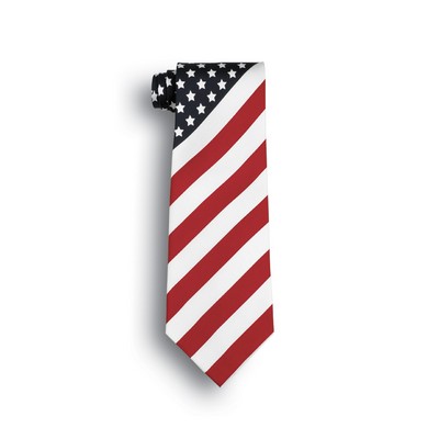 The Flag Patriotic Novelty Tie