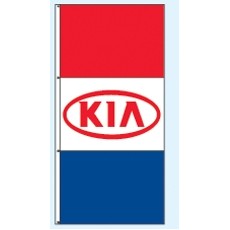 Single Faced Free Flying Drape Flags (KIA®)
