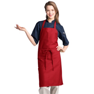 Red Classic Bib Apron