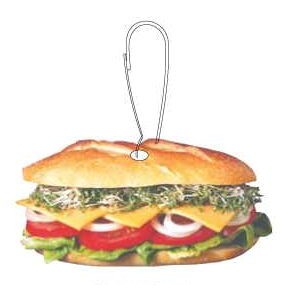 Sub Sandwich Zipper Pull