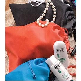 Satin Drawstring Gift & Jewelry Pouch (5"x7 1/2")