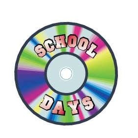School Days Disc Executive Magnet w/ Full Magnetic Back (4")