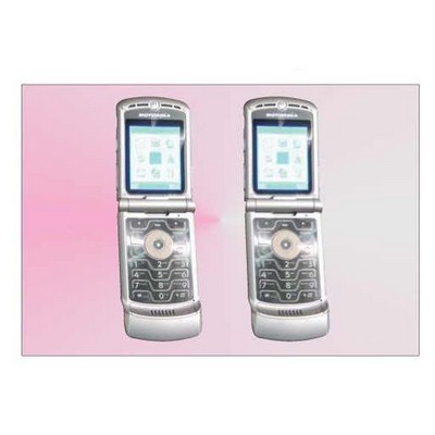 Cell Phone Rectangle Metal Photo Magnet (2"x3")