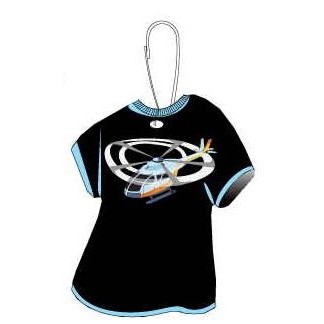 Helicopter T-Shirt Zipper Pull