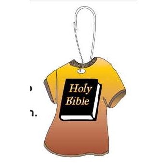 Holy Bible T-Shirt Zipper Pull
