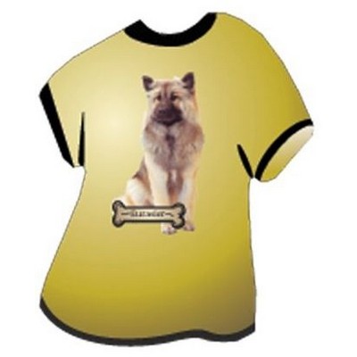 Eurasier Dog T-Shirt Acrylic Coaster w/Felt Back