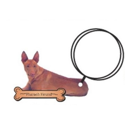 Pharaoh Hound Dog Keychain w/Mirrored Back (8 Square Inch)