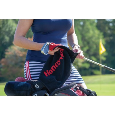 Custom Jacquard Woven Golf Towel (11"x16")