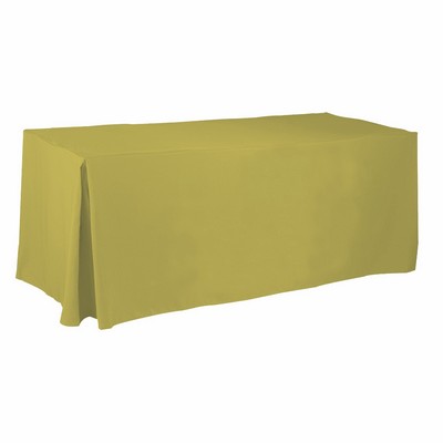 6' Non-Printed Fitted Table Cover