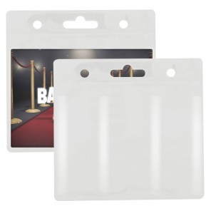 Blank Clear ID/Badge Holder (5"x5")
