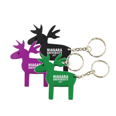 Reindeer Key Tag
