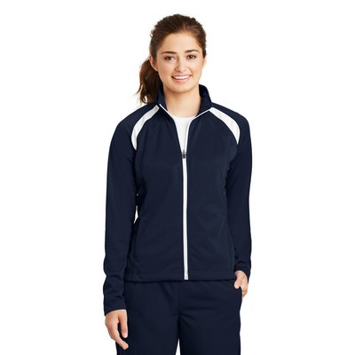 Sport-Tek® Women's Tricot Track Jacket.