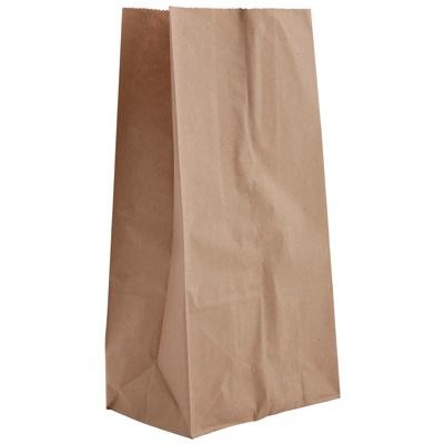 Natural Kraft SOS 8 LB Grocery Bag (6 1/4"x4"x12")