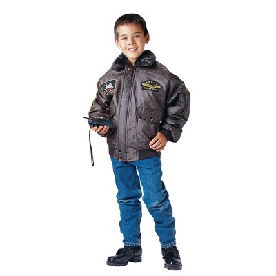 Kids' WWII Aviator Flight Jacket (XS to XL)