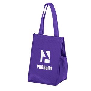 Insulated Non-Woven Lunch Tote w/ Insert (8"x7"x12") - Screen Print