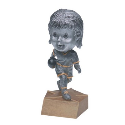 Female Bowling Bobble Head