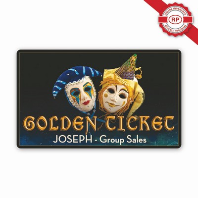 Laminated Name Badge (3"x5") Rectangle - Personalization not included