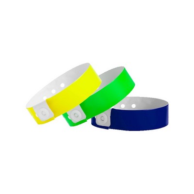 Vinyl Narrow Solid Color Wristbands