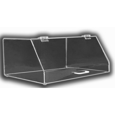Angled-Front Single-Tray Cabinet (8"x18 1/2"x14")