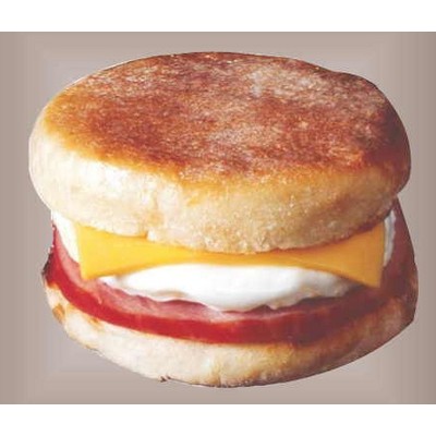 Breakfast Sandwich Metal Photo Magnet (2 1/2"x2 1/2")