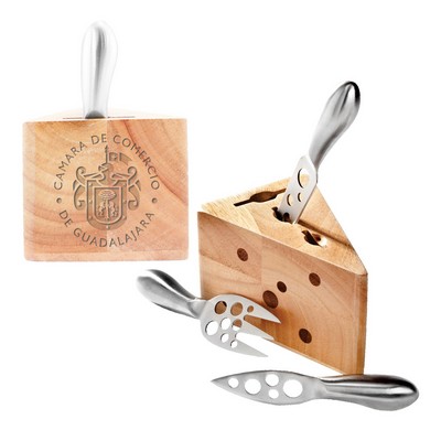 Cheese Wedge Block Set