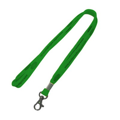 3/8" Forest Green Tubular Lanyard (10 Mil)