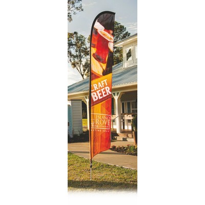 Custom 11.5' Tail Feather Flag Kit (2 Side)