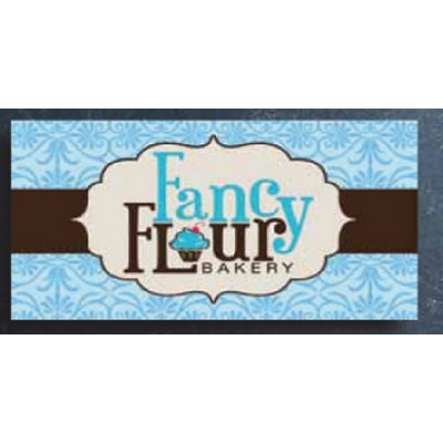 Rectangle Vinyl Decals 6"x4"