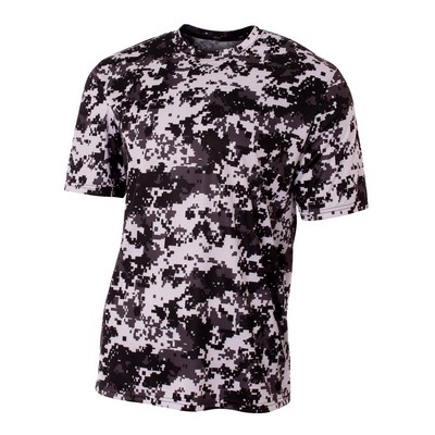 A4 Short Sleeve Camo Performance Tee Shirt