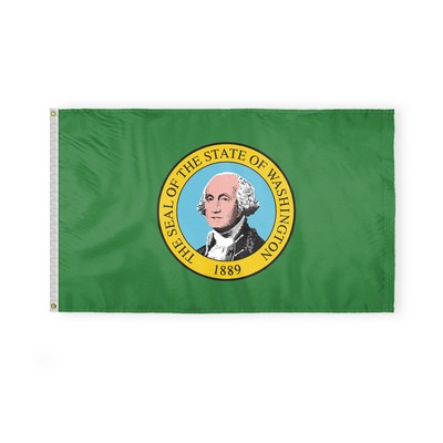 Washington Flags 3x5 foot