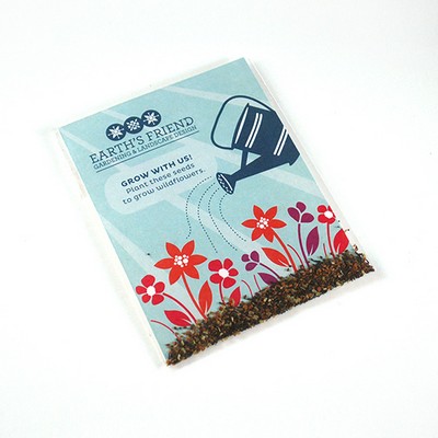 Single Sided Wildflower Seed Packet