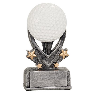 Varsity Sport Resin Golf Award - 5 1/2"