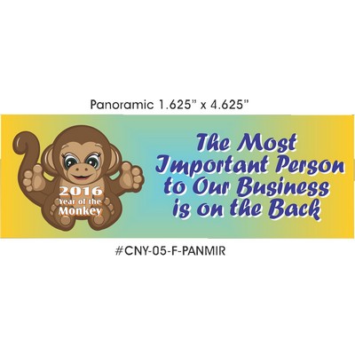 Chinese New Year/2016 Monkey Hand Mirror (4 5/8"x1 5/8")