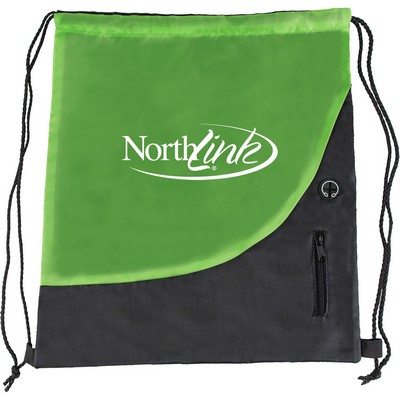 Backpack with Earbud Outlet