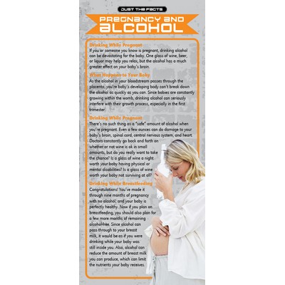 Pregnancy & Alcohol Just the Facts Rack Card