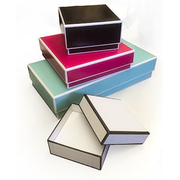 Premium Sophie Platform Jewelry Box (3 1/2"x3 1/2"x2")