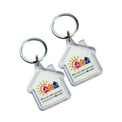 Acrylic House Key Tag