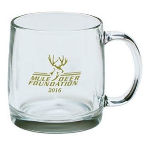 13 Oz. Nordic Glass Coffee Mug