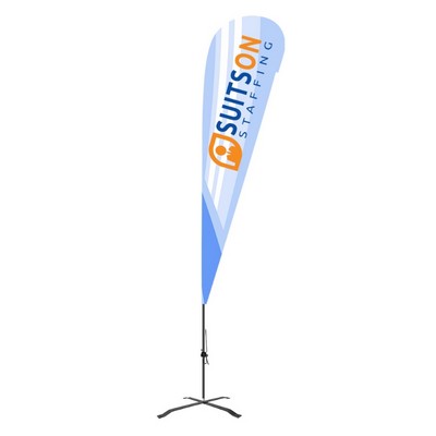 Flex Blade® Teardrop Flag G7 Pole Set, Hardware Only 13.5'H
