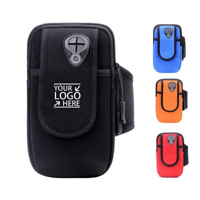 Neoprene Running Armband Phone Holder Arm Bag