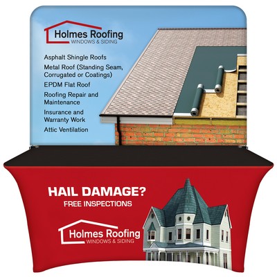 6' Table Cover Half Wall Kit