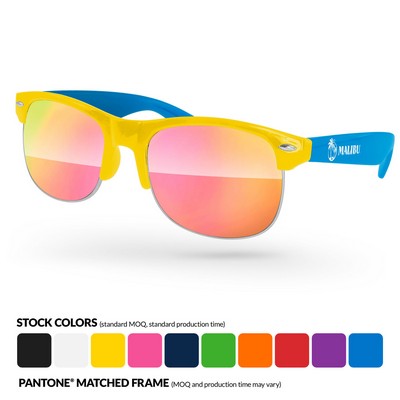 2-Tone Club Sport Mirror Sunglasses