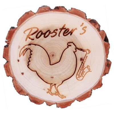 Bark Edge Elmwood Plaque