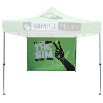 Pop Up Canopy Back Wall w/ Single Sided Sublimation (10'x7')