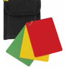 Women's Lacrosse Referee Warning Card Set w/Carrying Case