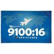AS 9100:16 Registered Flag (4'x6')
