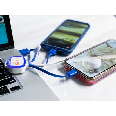 Multi 4-in-one Illuminate charging cable Rapidship
